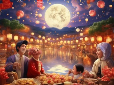 中秋节团圆，促销快乐！